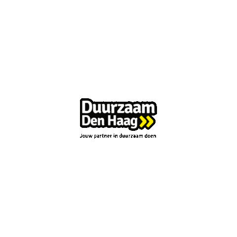 Duurzaam Den Haag Sticker