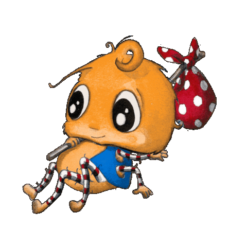 Dianaamft Sticker by Die kleine Spinne Widerlich