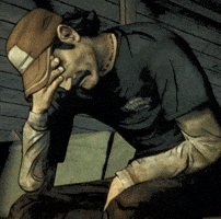 Disappointed The Walking Dead Game GIF