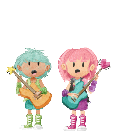 Loa eta Laia Sticker