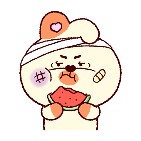 Bunny Eat Sticker