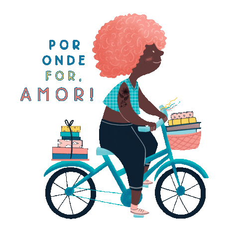 Bike Papelaria Sticker by Veio na Mala