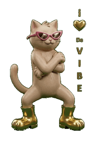 House Music Cat Sticker