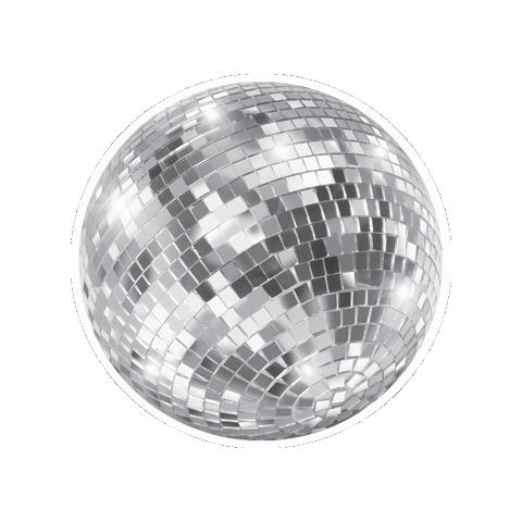 Disco Ball Sticker by Hawaiian Tropic Fragrances