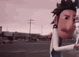 Running Man Attack GIF