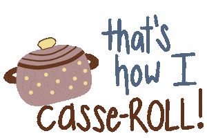 Dinner Cooking Sticker by Rachel Schelb