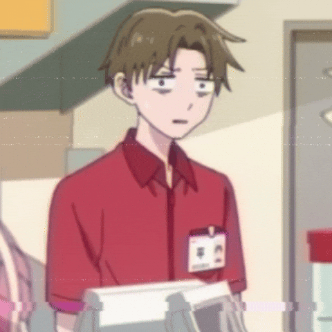 Scared Work GIF