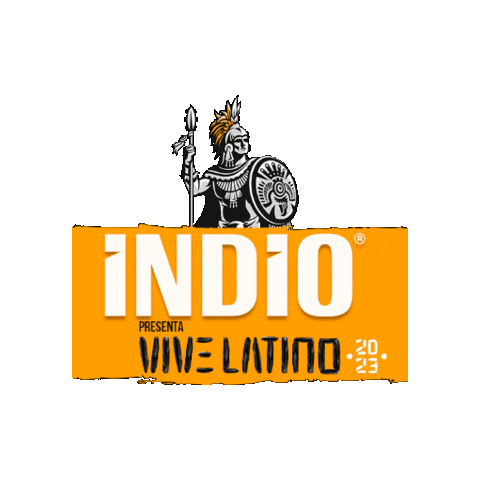 Vive Latino Beer Sticker by Cerveza Indio