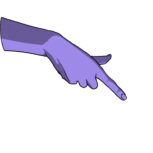 Hands Click Sticker by The Cake Escape