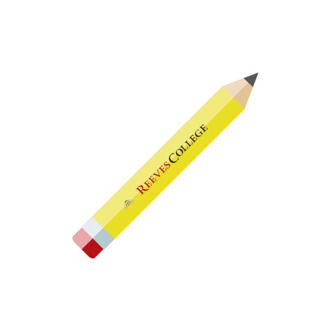 Reeves College Sticker