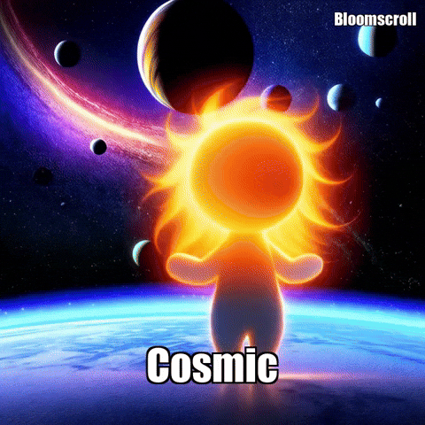 Life Stardust GIF by Bloomscroll