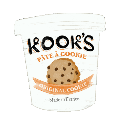 Cookie Dough Chocolate Sticker by KOOK'S