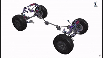 Porsche Edith Warp Connector Twist GIF