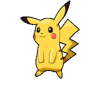 Pokemon Pika Pikachu Sticker