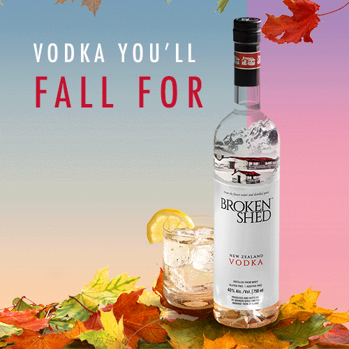 Fall Autumn GIF by Broken Shed Vodka