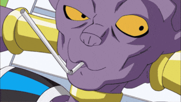 Dragon Ball Super Cat GIF