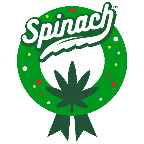Sticker by Spinach Cannabis