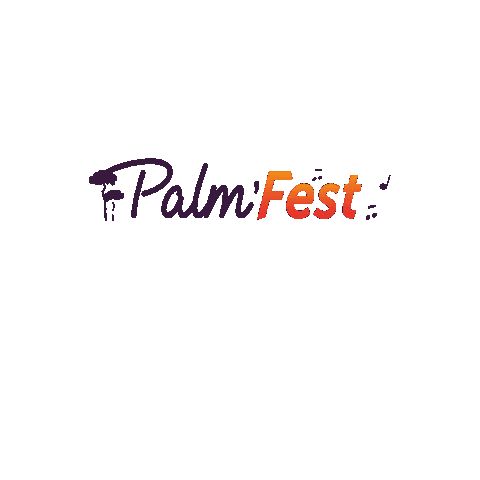 PalmFest Sticker