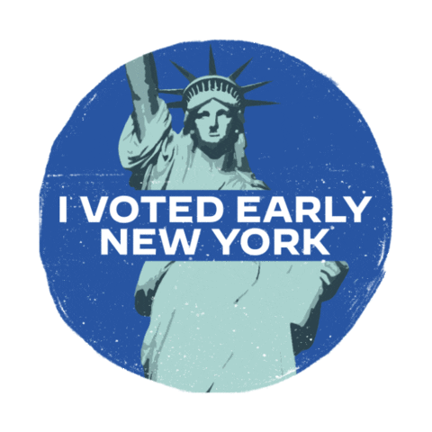 Voting New York Sticker by Joe Biden