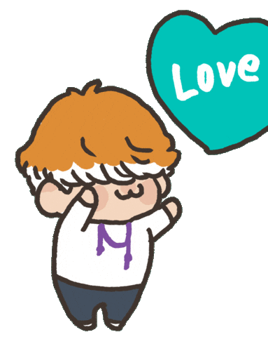 Hachi Love Sticker