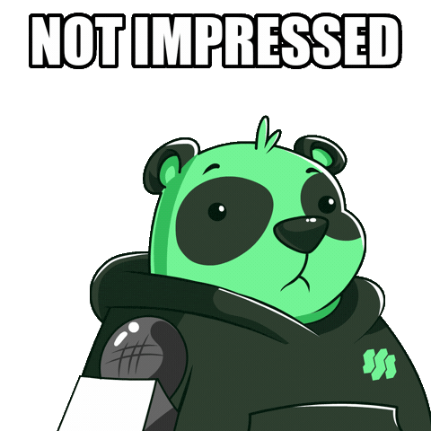 Eye Rolling Whatever Sticker by SuperVerse