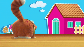 Cat Dog GIF by 44 Cats