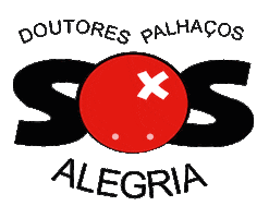 Doutores Palhaços SOS Alegria Sticker