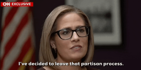 Kyrsten Sinema Arizona GIF by GIPHY News - Find & Share on GIPHY