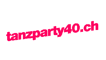 Ü40 Sticker by Tanzparty40.ch