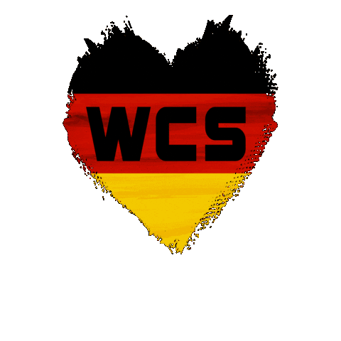 Heart Deutschland Sticker by WCS Germany