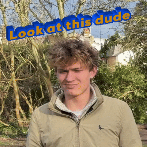 Look At This Dude GIF