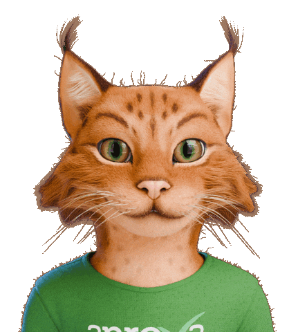 Lince Sticker by AprovaConcursos