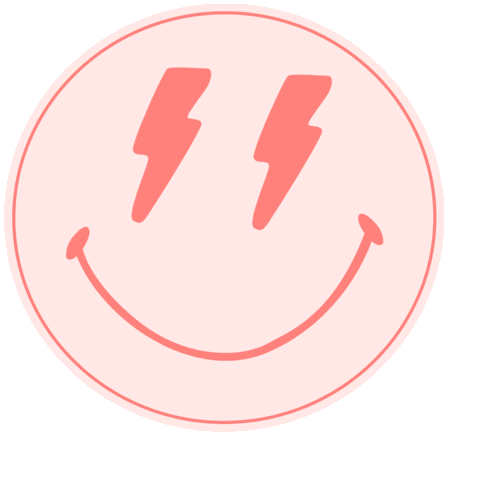 Happy Smiley Face Sticker by Babes Social Co. for iOS & Android | GIPHY