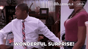 Comedy Series Surprise GIF by ALLBLK (formerly known as UMC)