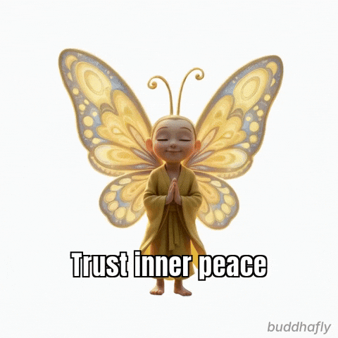 Peace Faith GIF by BuddhaFlyJourney