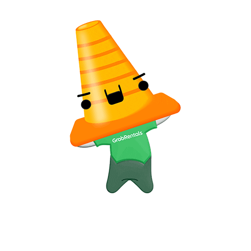 GrabRentals Singapore Sticker