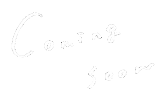 白 Coming Sticker