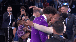 Orlando Magic Hug GIF by NBA