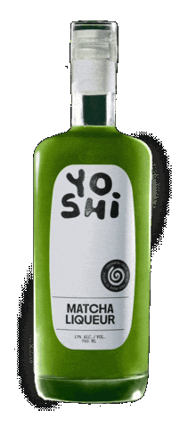 Cocktail Bar Nyc Sticker by YOSHI Matcha Liqueur