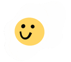 Happy Fried Egg Sticker