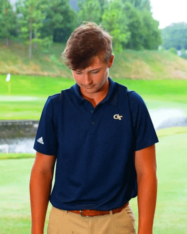 Georgia Tech Golf GIF by Georgia Tech Yellow Jackets
