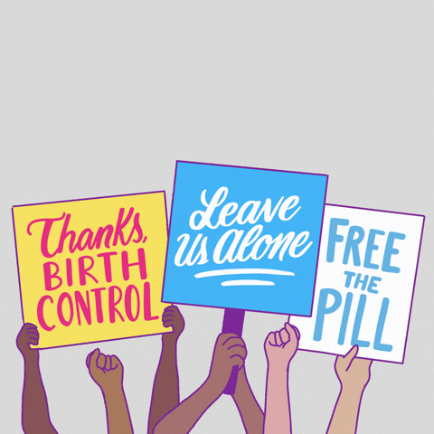 Birth Control Thanks GIF by Bedsider
