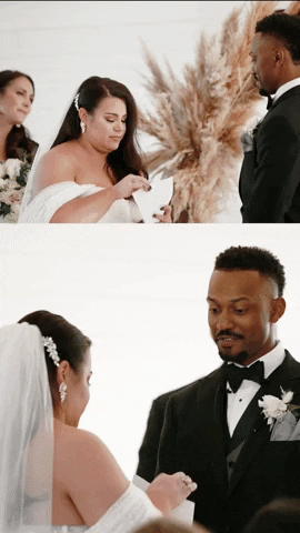 Wedding Dust Off GIF by Storyful