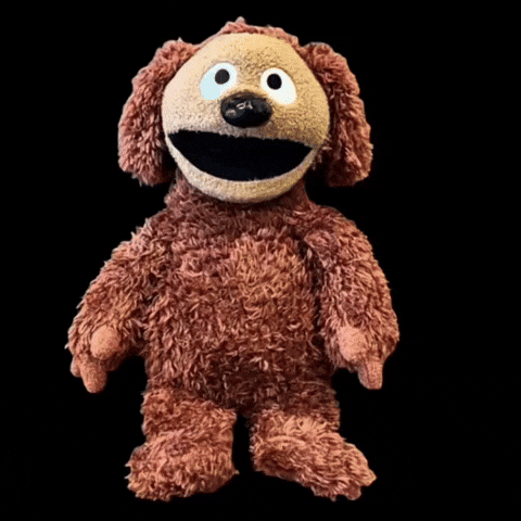Rowlf The Dog Spinning GIF