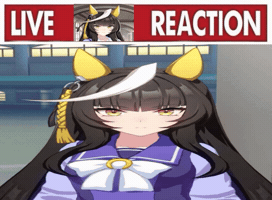 Umamusume Live Reaction GIF