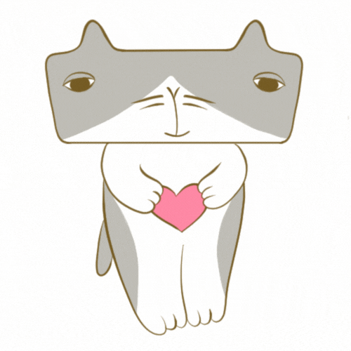 Cat Heart GIF