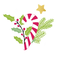 Christmas Mistletoe Sticker by MarieClaireHun