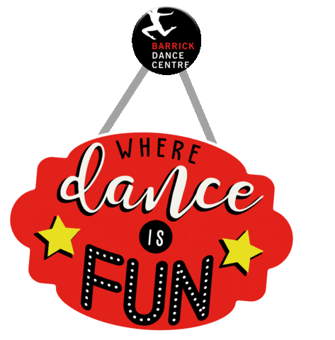 Barrick Dance Centre Sticker