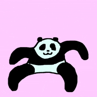 Cute Panda Sticker For Ios Android Giphy