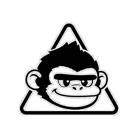 Monkey Ape Sticker by PRIME8s
